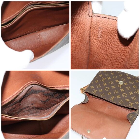 LOUIS VUITTON Monogram Saint Cloud GM Shoulder Bag M51242 LV Auth BA4995 - Picture 15 of 16